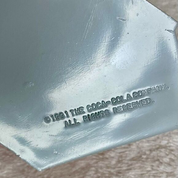 Coca Cola Ornament 1991 Trim A Tree Collection Pemberton House Xmas Red Green - Picture 6 of 9